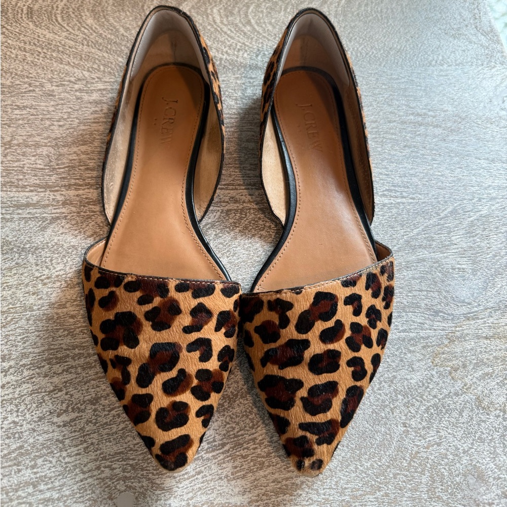 J. Crew Animal Print Women's Flats